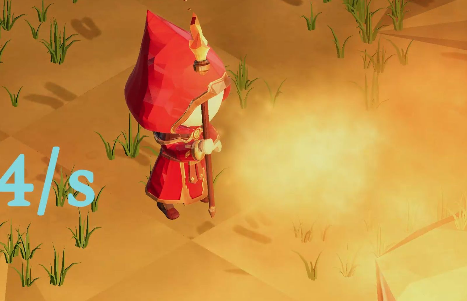 The Fire Mage's flamethrower
