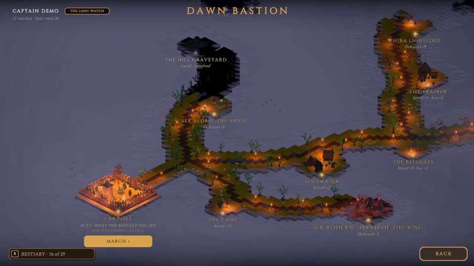 The 3D campaign map
